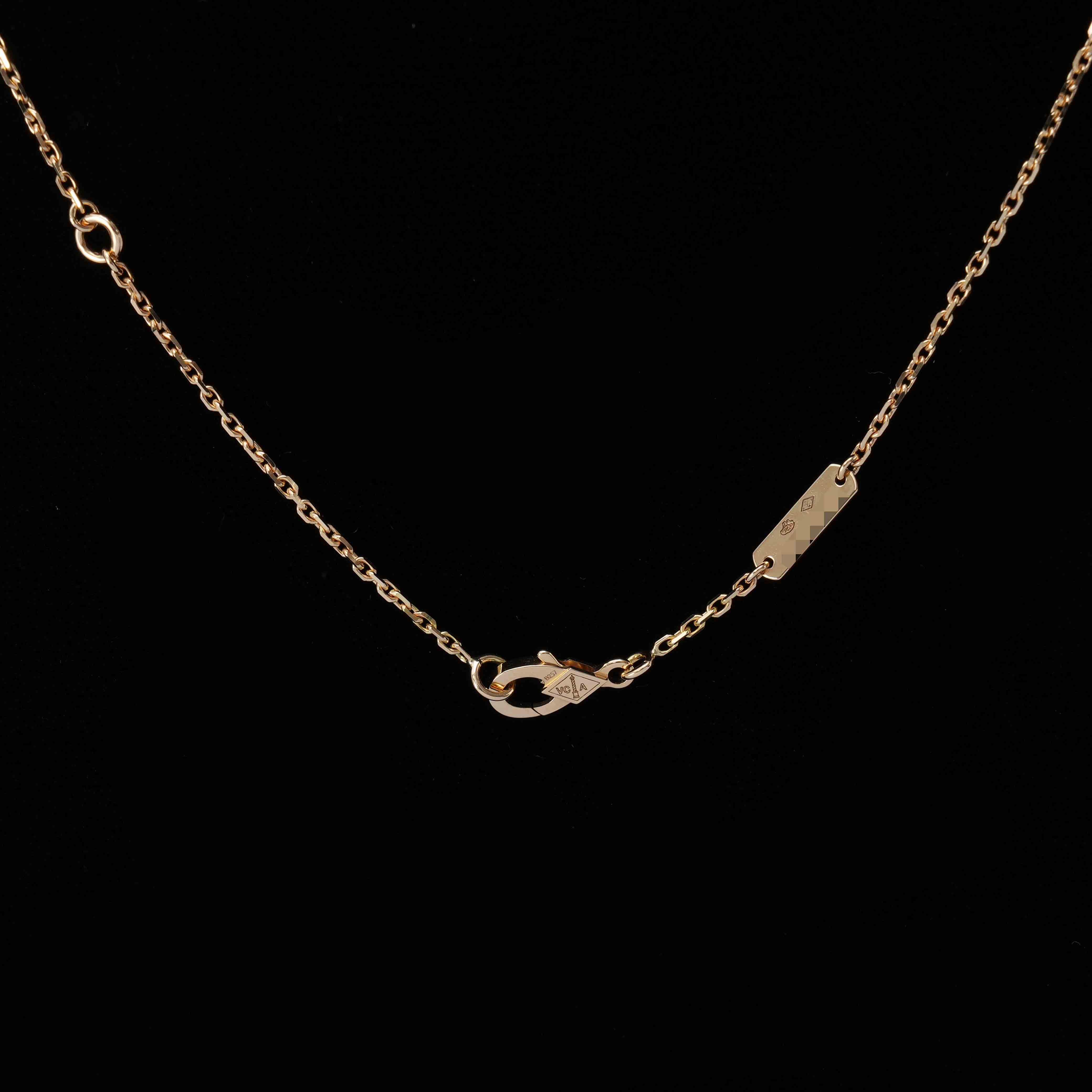 Van Cleef & Arpels(USED)반클리프앤아펠 빈티지 알함브라 네크리스
